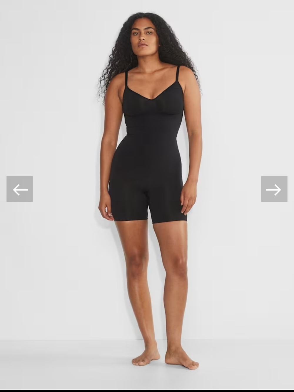 Aritzia Tan Sculpting Bodysuit with Adjustable Straps